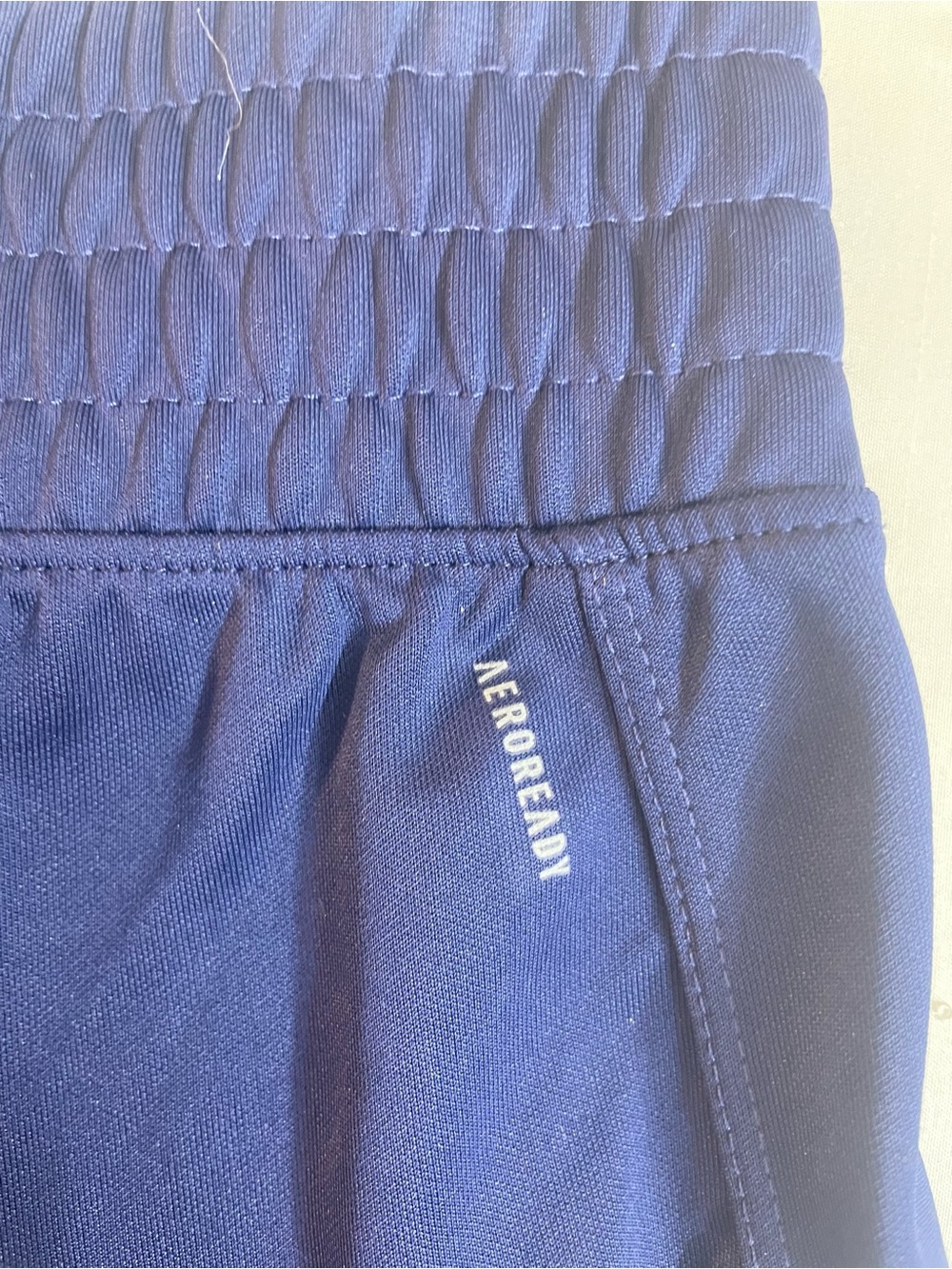 Adidas Women’s High Rise Pacer Short US L 3”  Dark Blue - Picture 9 of 14
